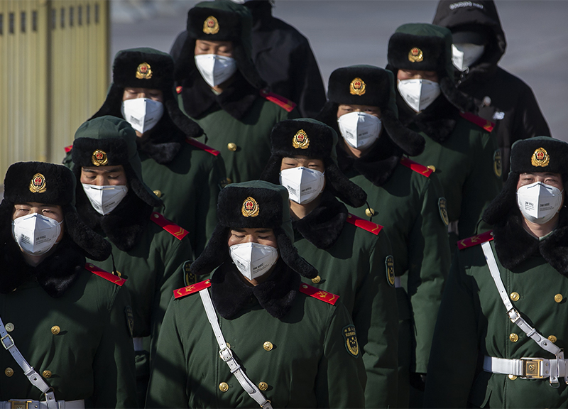 Cina bloccata dal virus