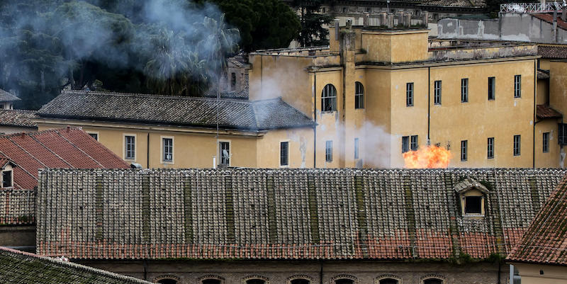 Riot at Regina Coeli prison