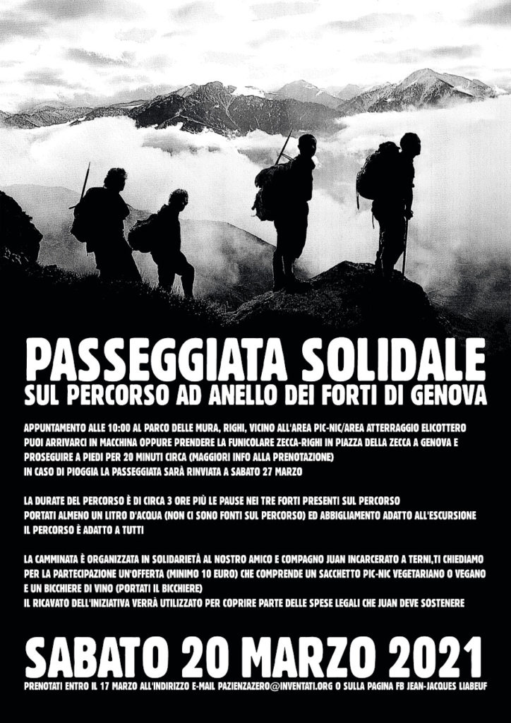 volantino camminata