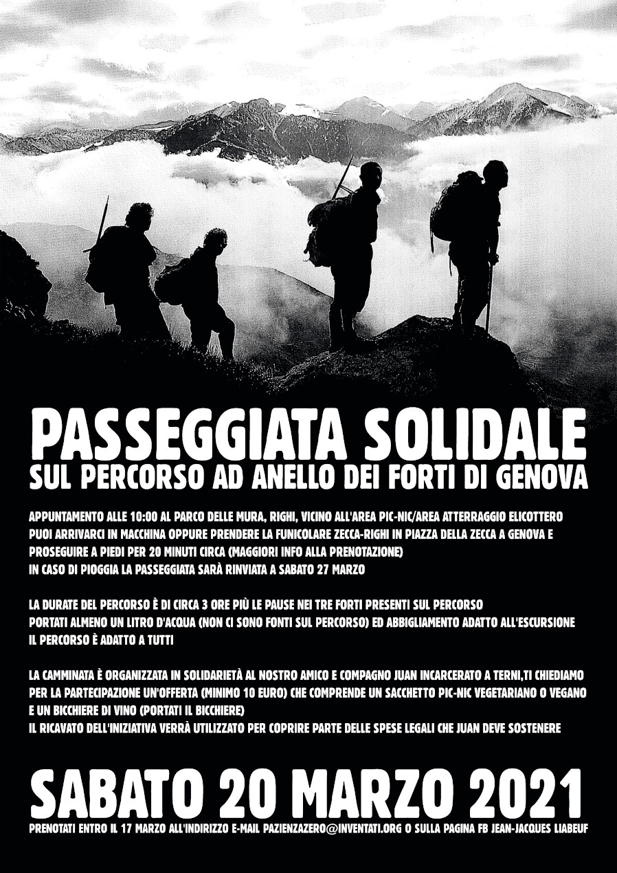volantino camminata