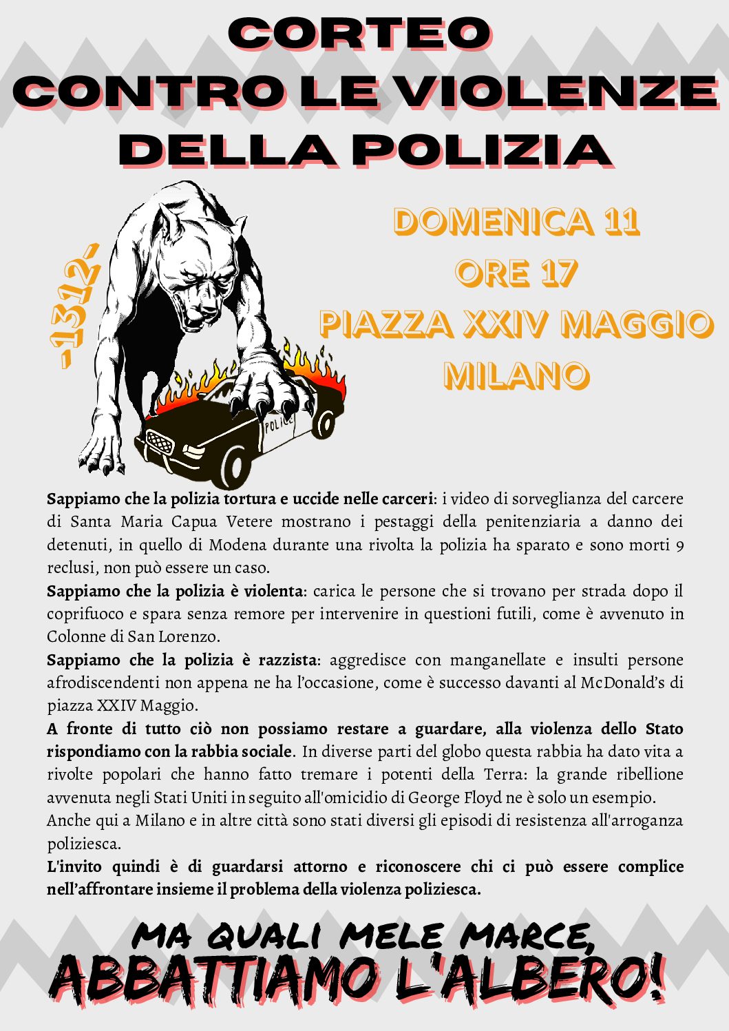 Corteo 11-06 vs polizia
