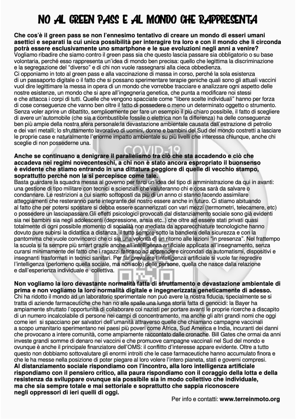 nogreenpassbozza3-1jpeg