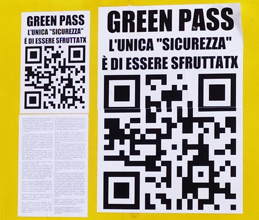 NO GREEN PASS2