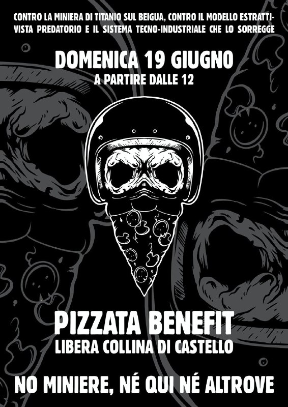 pizzata collina benefit