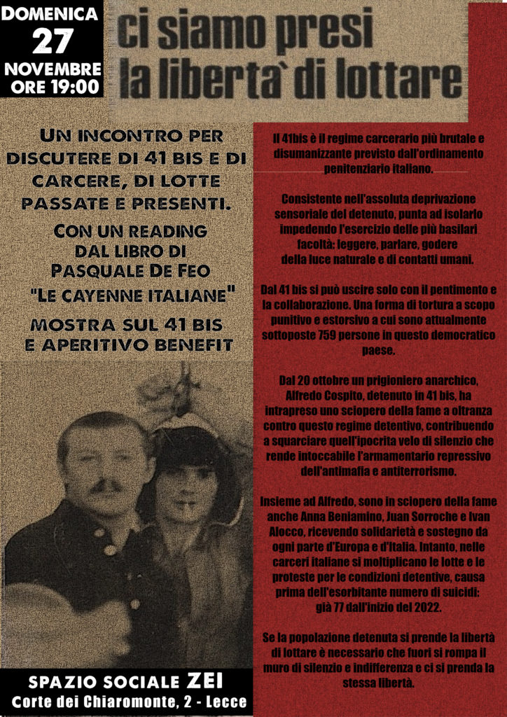 27 novembre lecce
