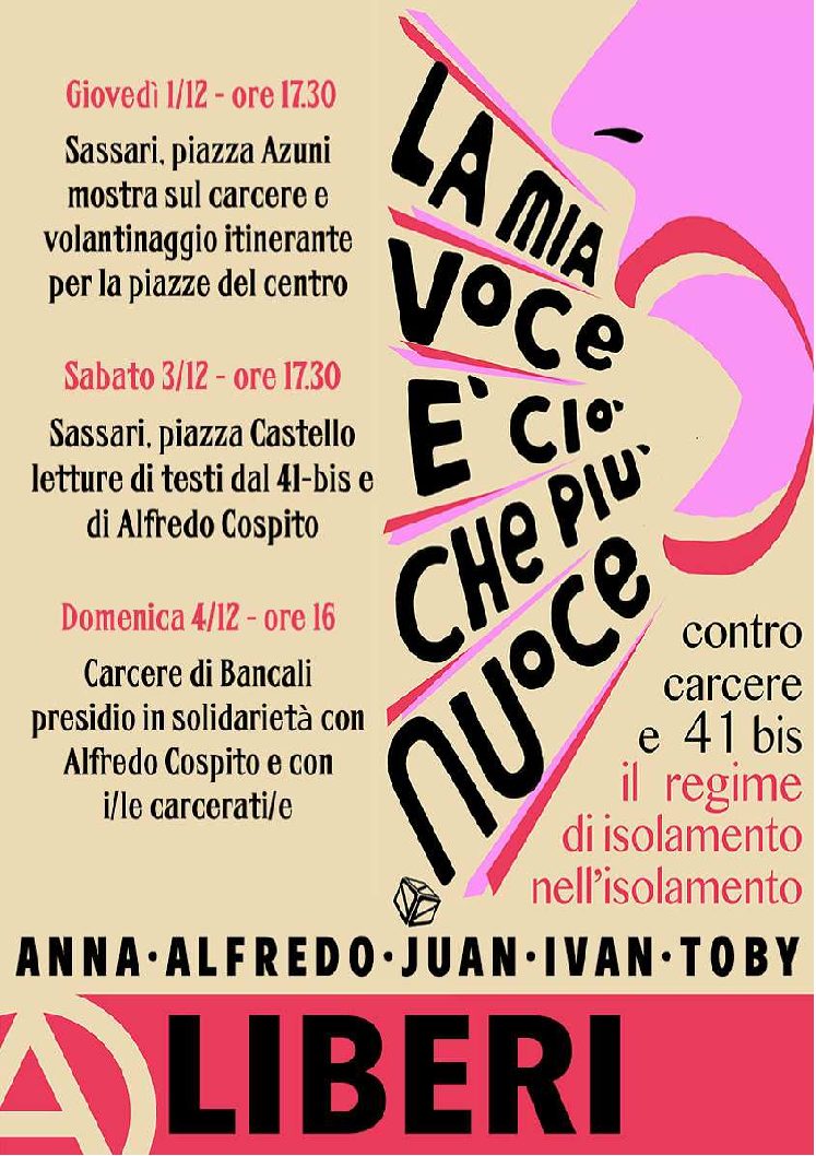 La mia voce è ciò che più nuoce