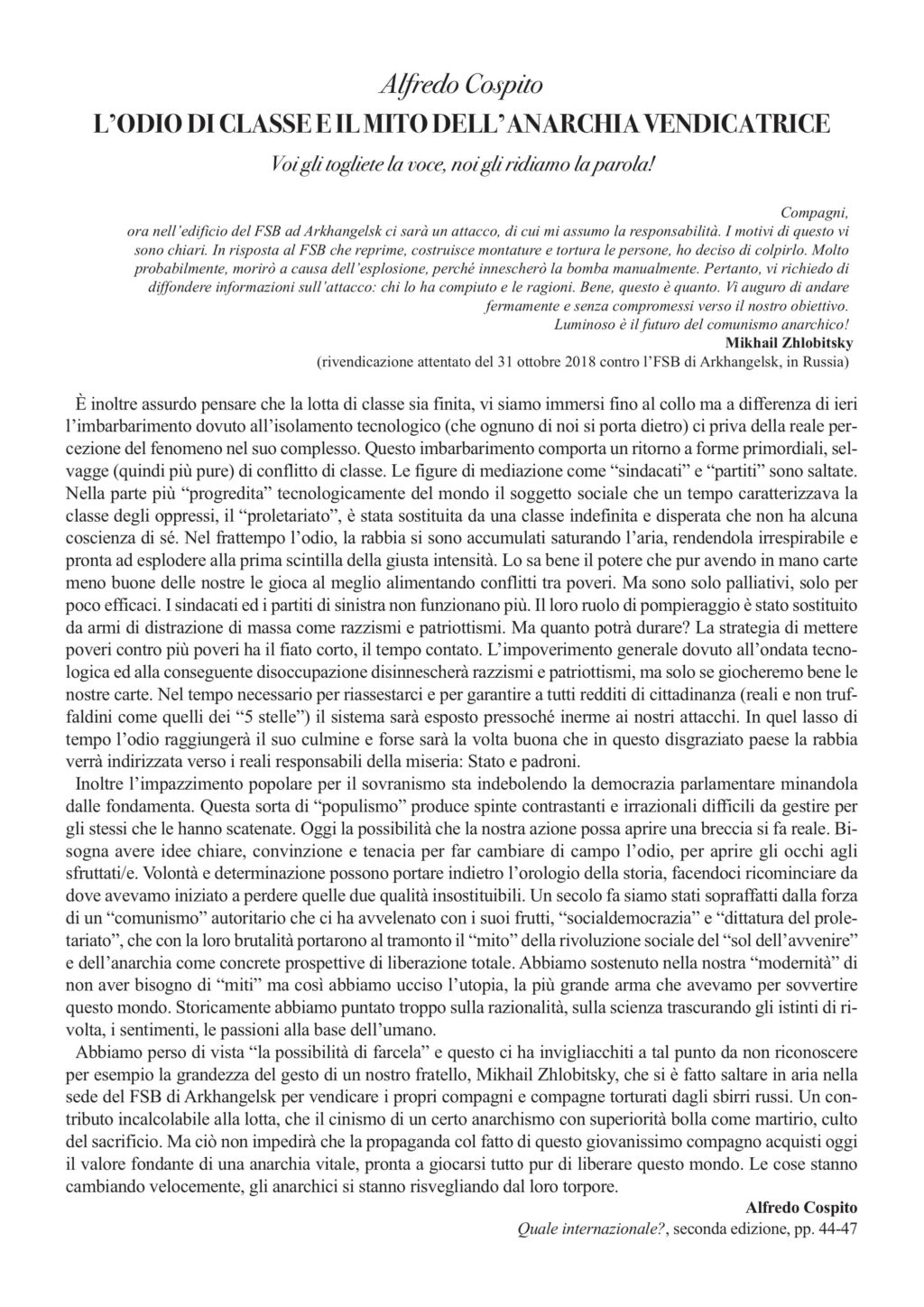 volantino citazioni