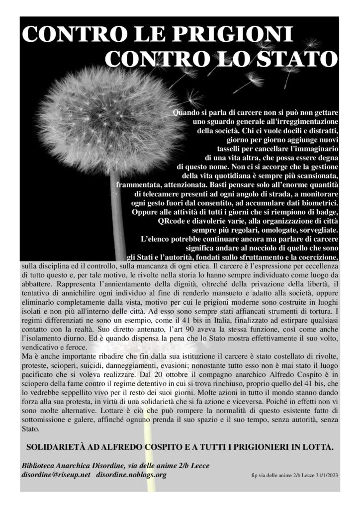 Contro le prigioni