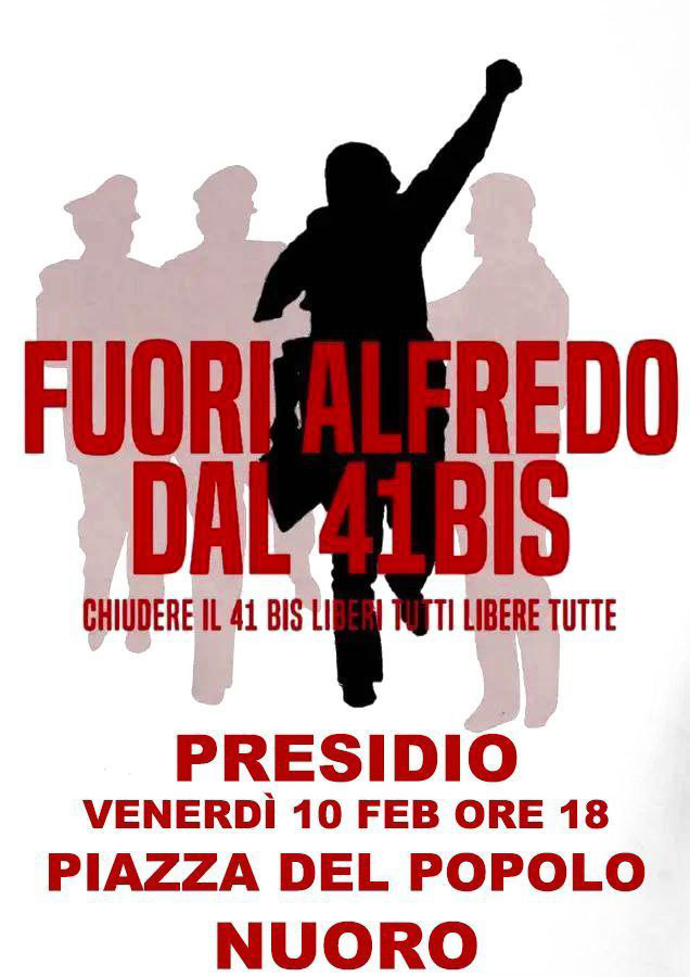 Presidio a Nuoro 10 febbraio 2023
