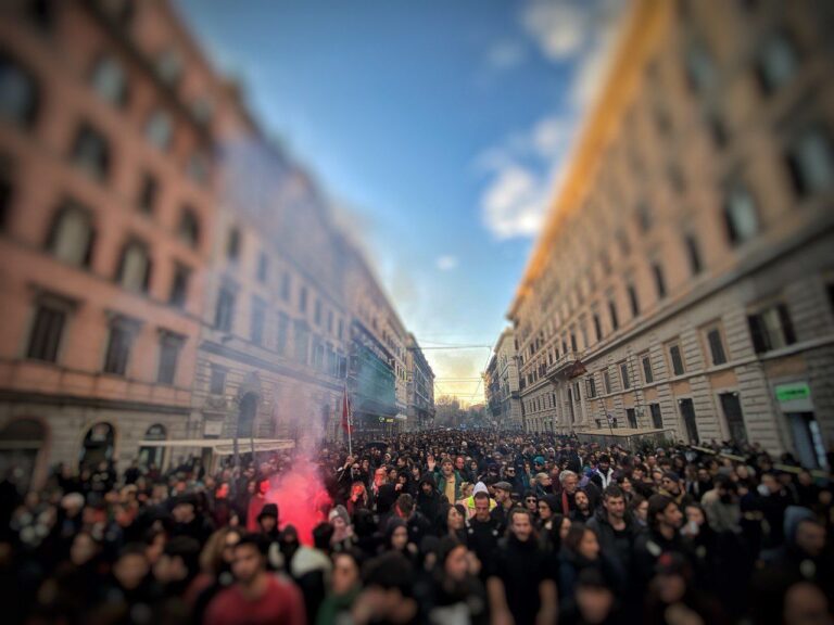 corteo Roma