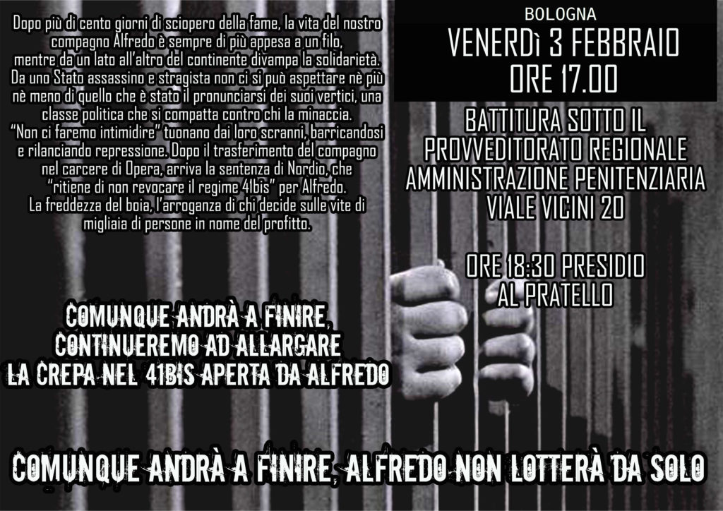 venerdì 3 febbraio BO