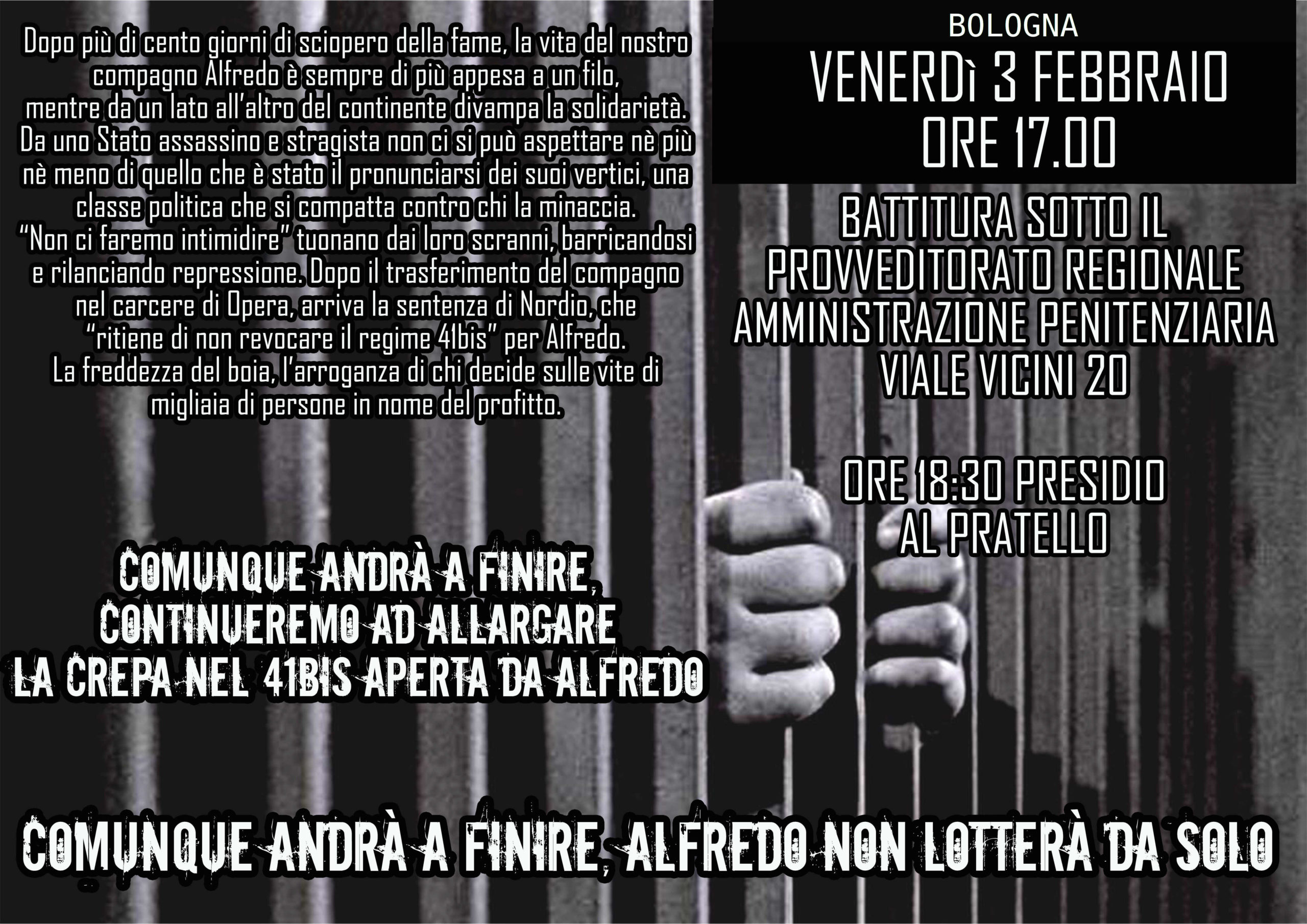 venerdì 3 febbraio BO