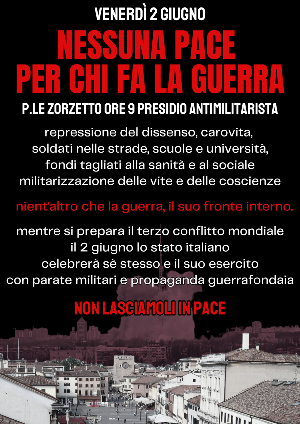 Nessuna pace per chi vive di guerra (1)