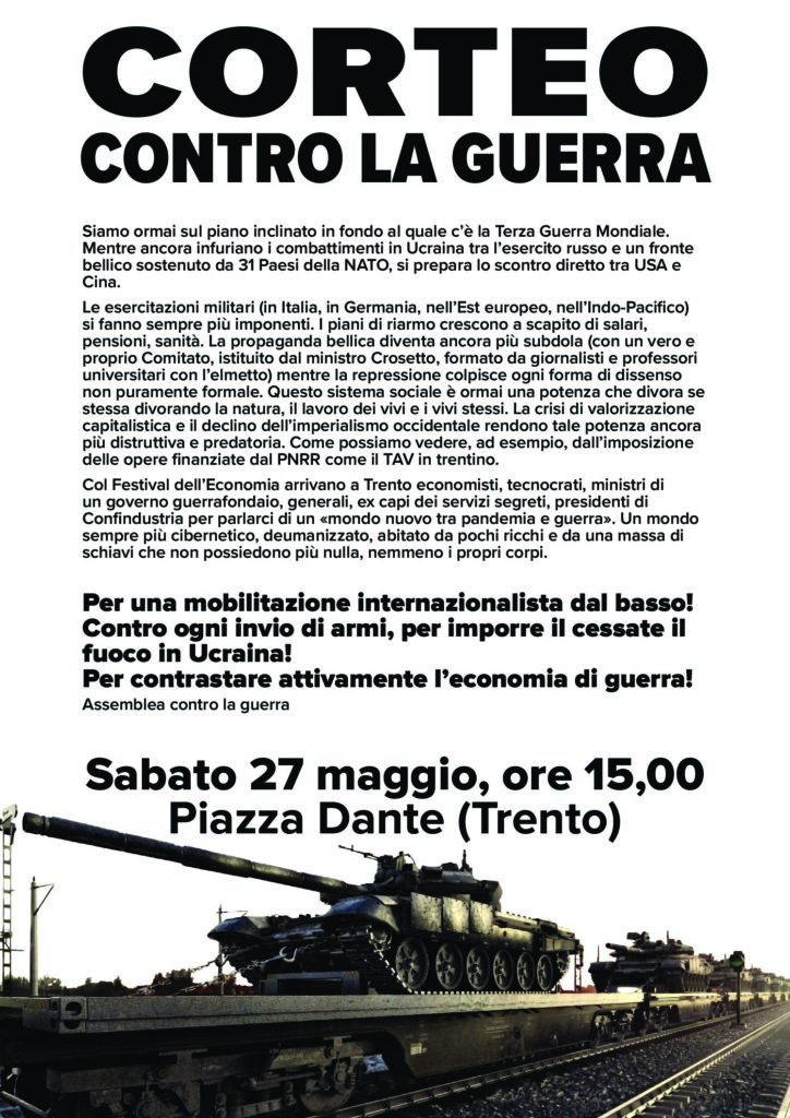 corteo 27 maggio
