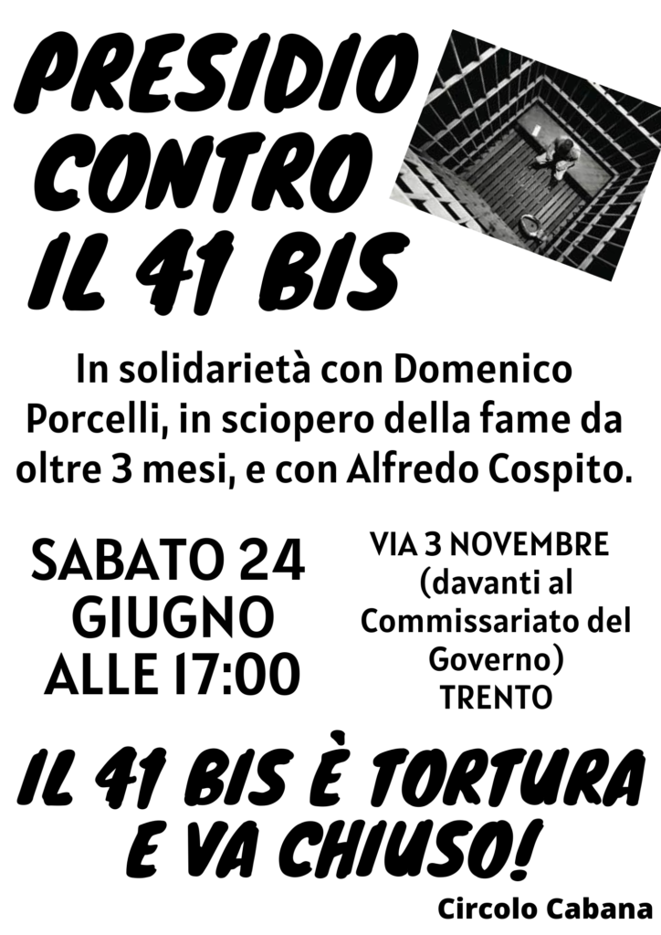 presidio 41bis 24 giugno