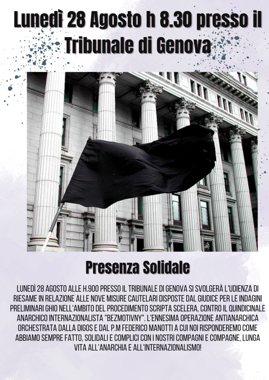 Presenza solidale a Genova