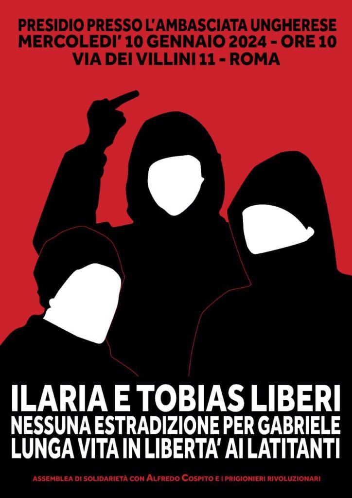 locandina presidio antifa