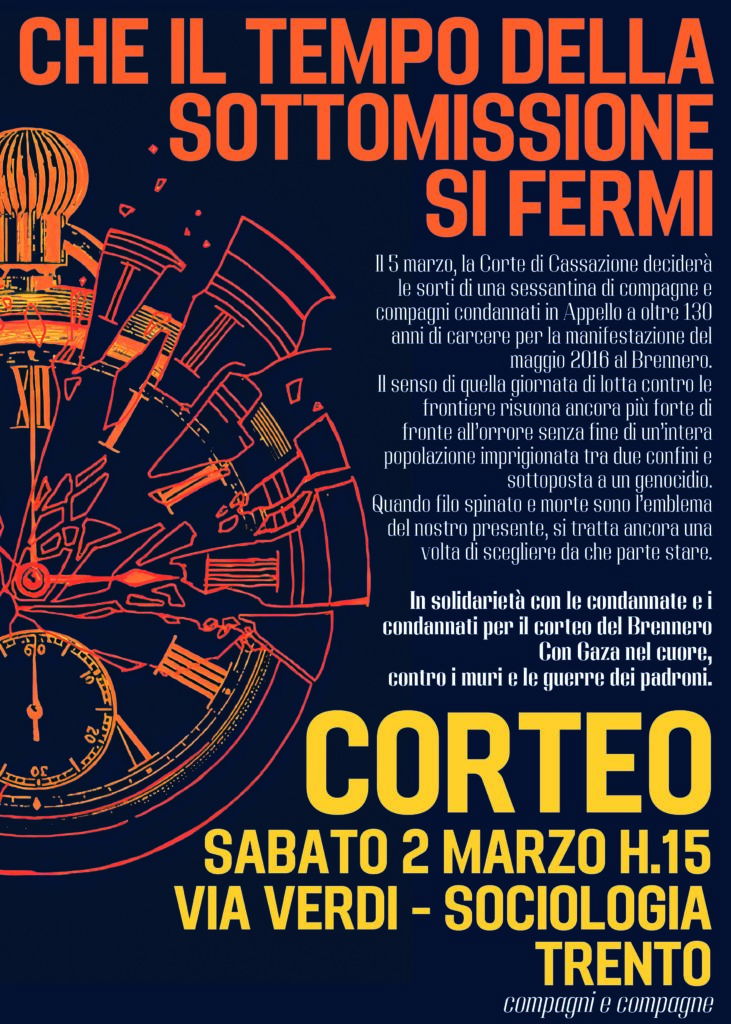 stampa corteo