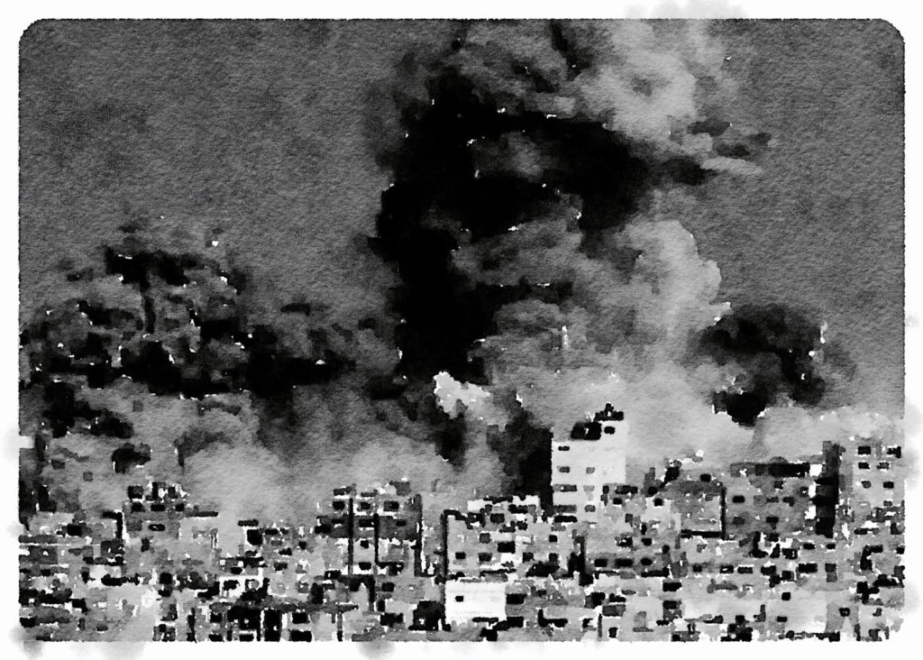 Aissa Deebi, This is How I See Gaza, 2017,