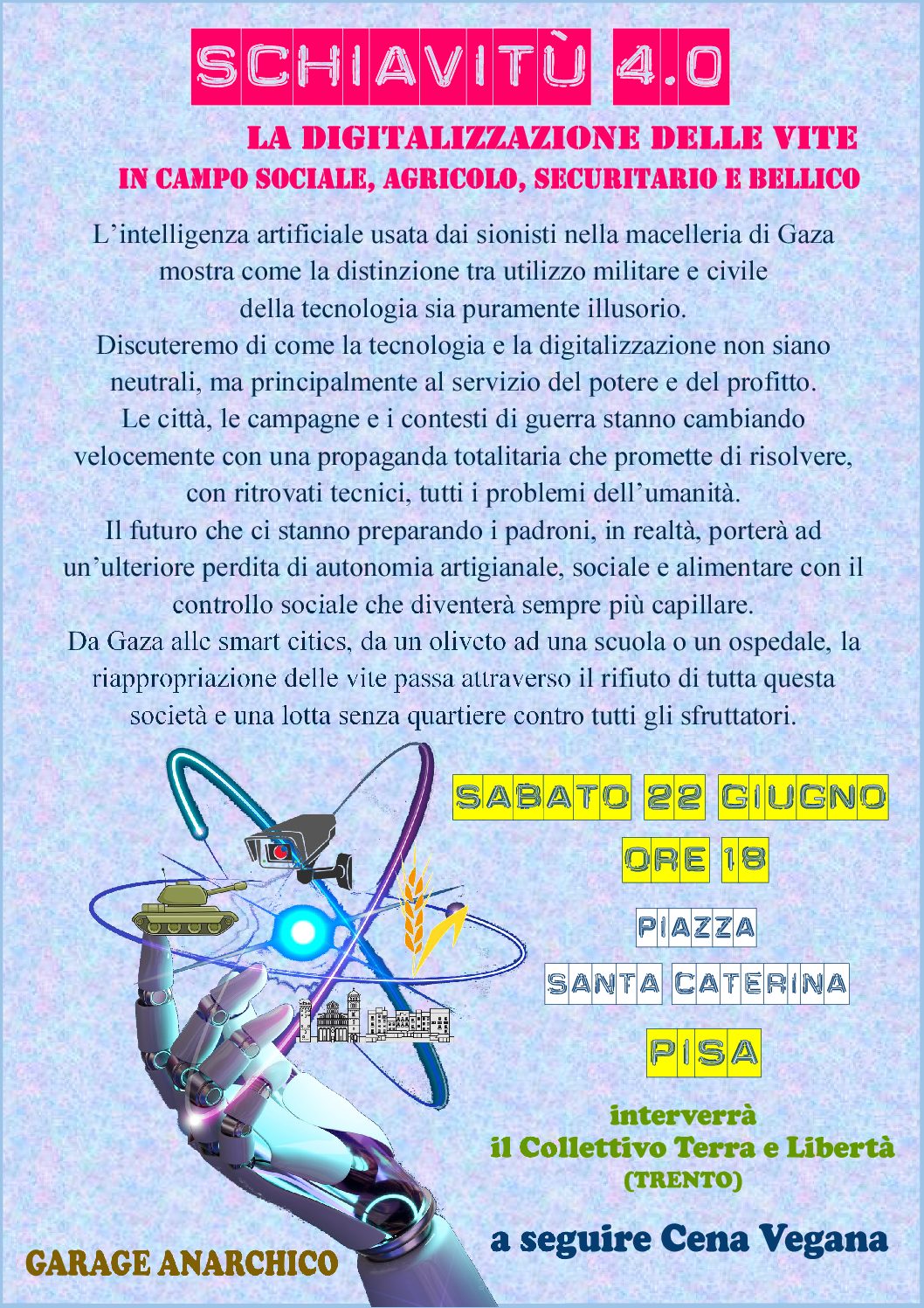 Iniziativa pisa 22 giugno colori