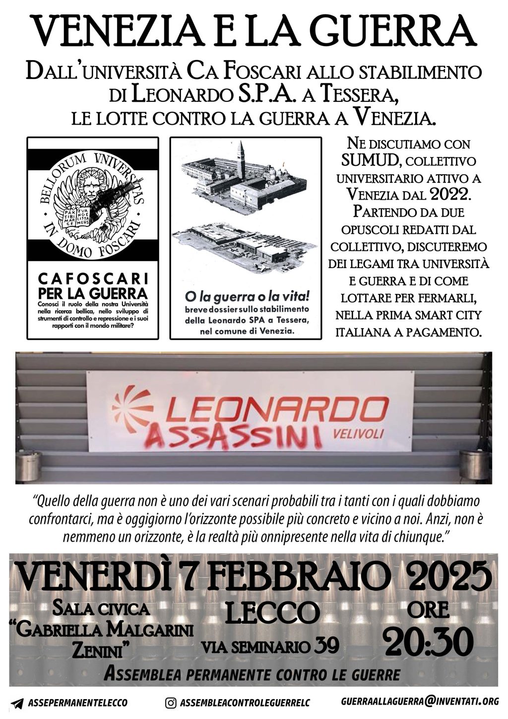 7 febbraio a Lecco def
