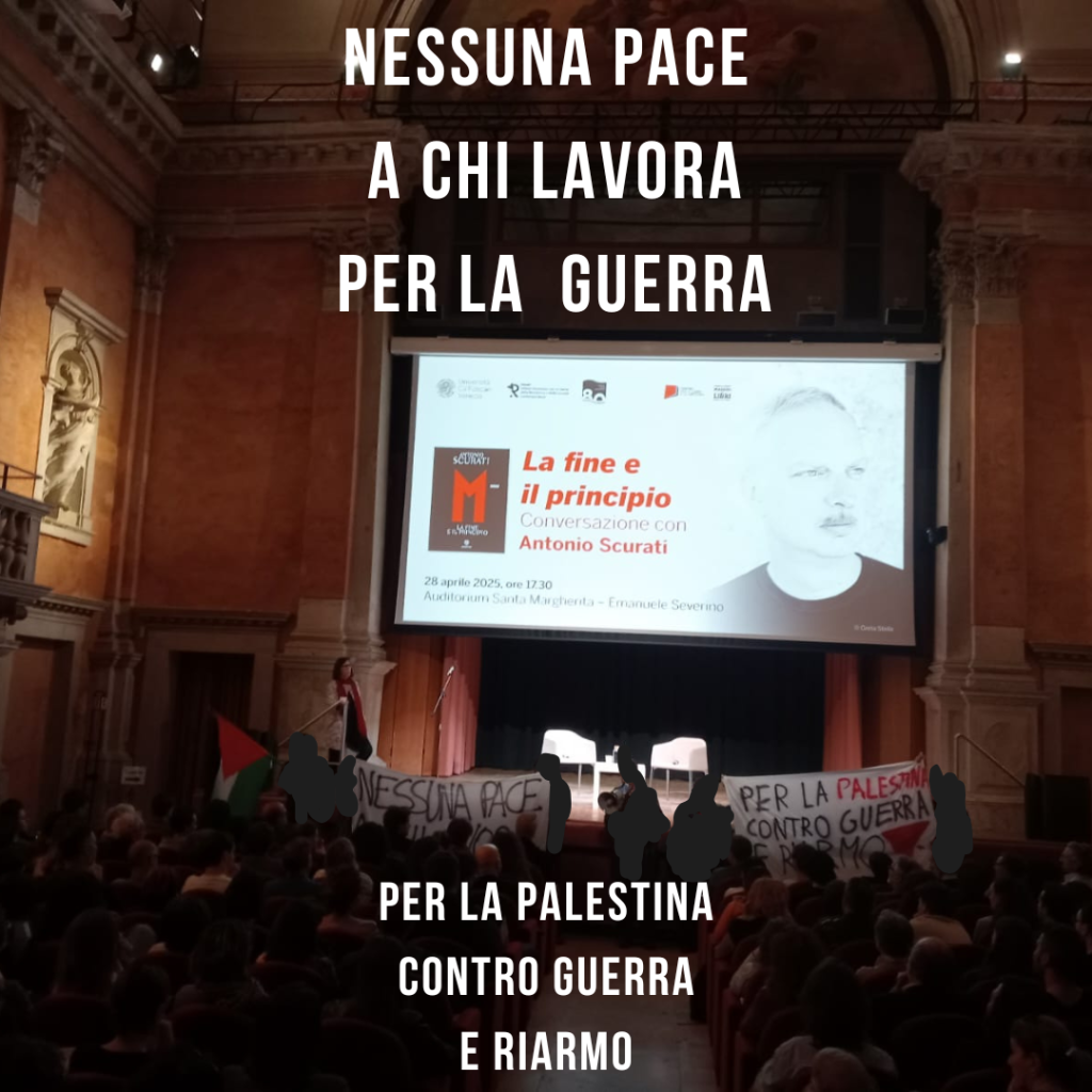 nessuna pace a chi vive di guerra