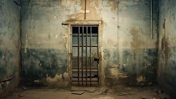 worn-prison-cell-door-photo